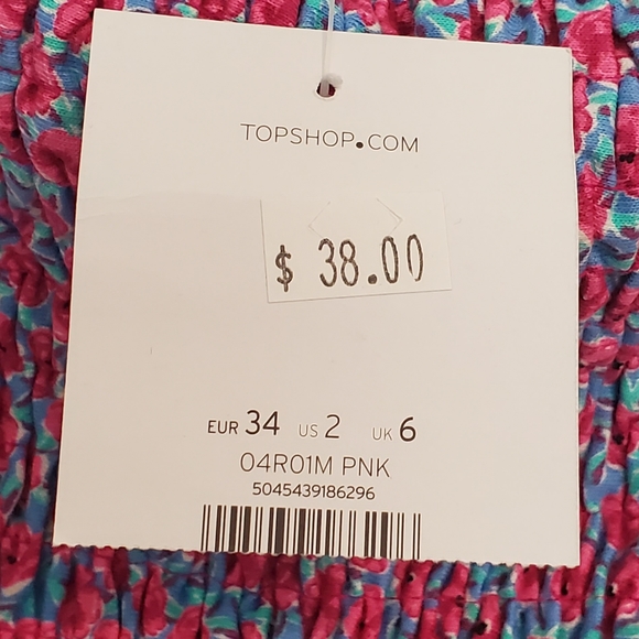 TOPSHOP / 2 / Crop Top / NWT - Picture 3 of 4